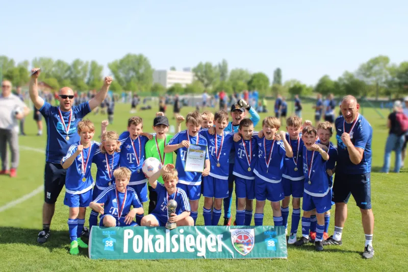 Die E1-Jugend vom SV Empor Erfurt ist Kreispokalsieger 2023/2024!