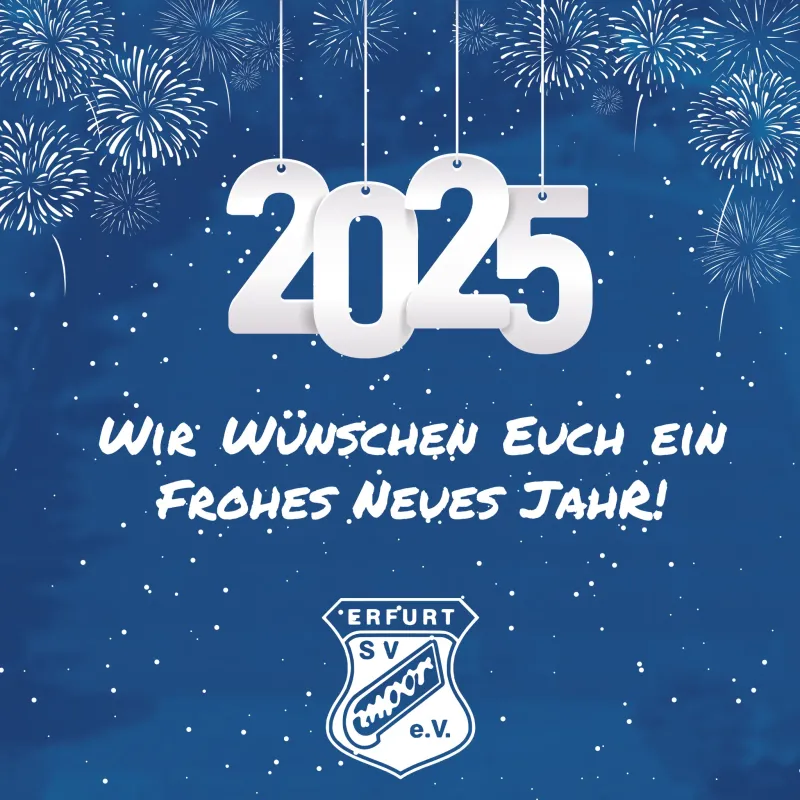 Wir wünschen euch ein gesundes und erfolgreiches Jahr 2025! 🍀